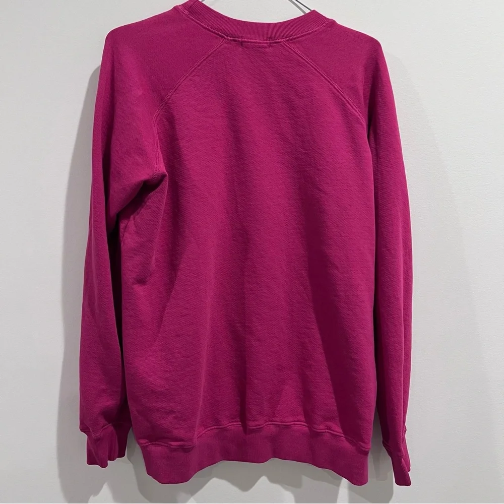 Peloton Pink Sweatshirt with graphic rose logo size‎ XS